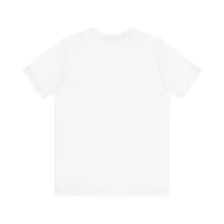 Plain white t-shirt on a white background