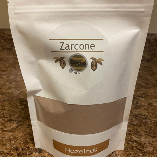 Hazelnut Zarcone Cocoa packaging