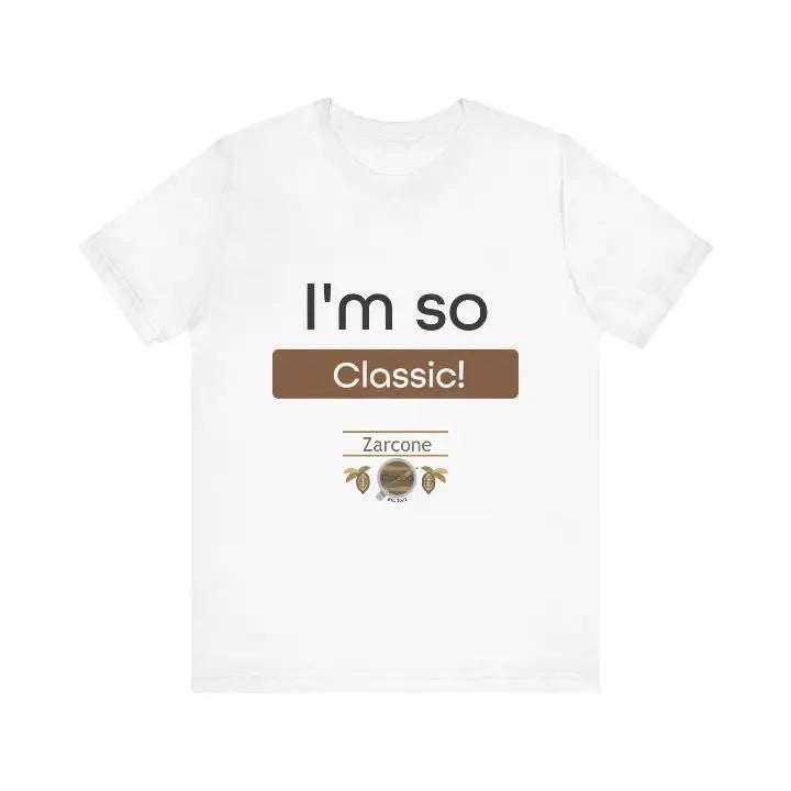 Zarcone Cocoa I'm So Classic Unisex Jersey Tee