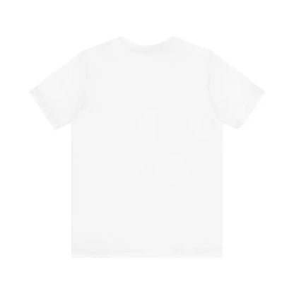 Plain white t-shirt on a white background